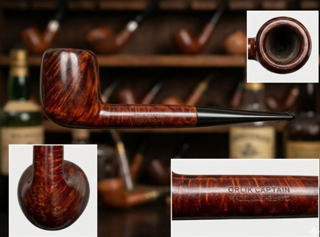 Orlik - Captain B170 - Cachimbo Importado